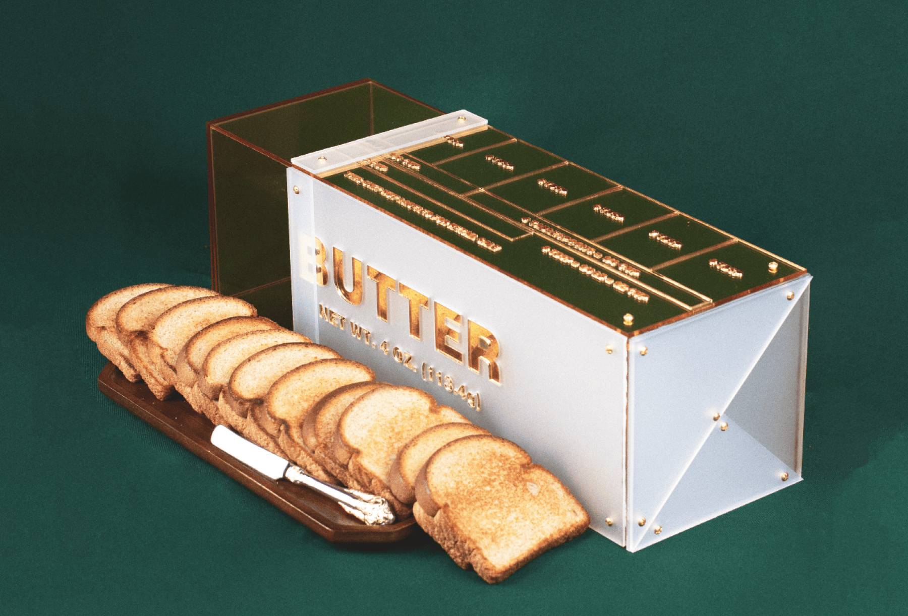 Image of butter and toast