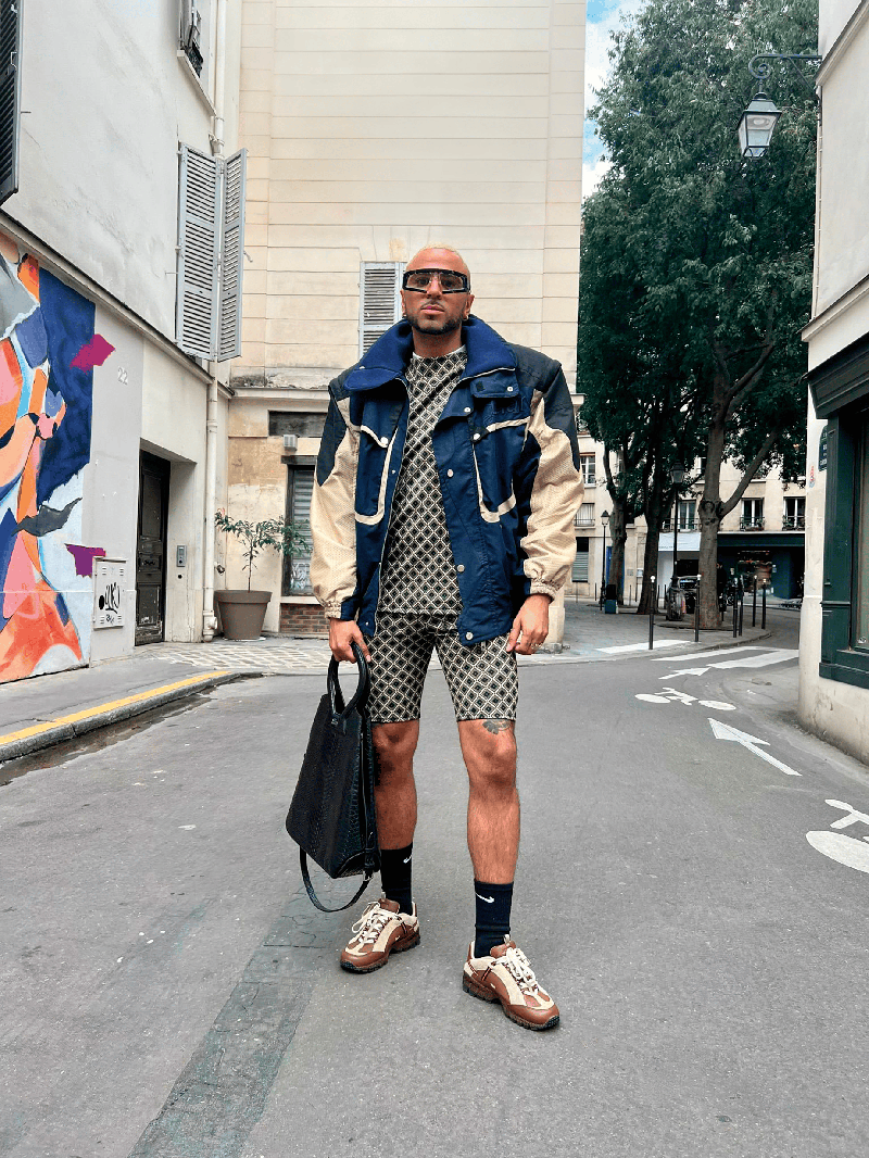 Image of a fashionable man