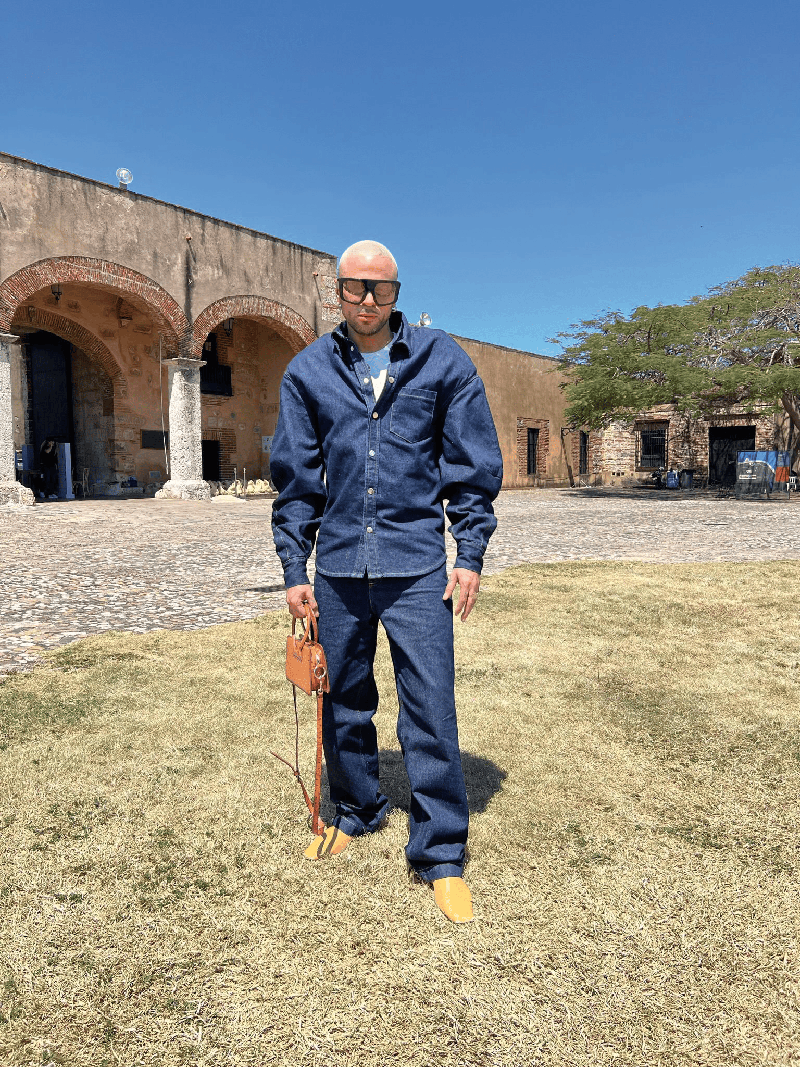 Image of a fashionable man